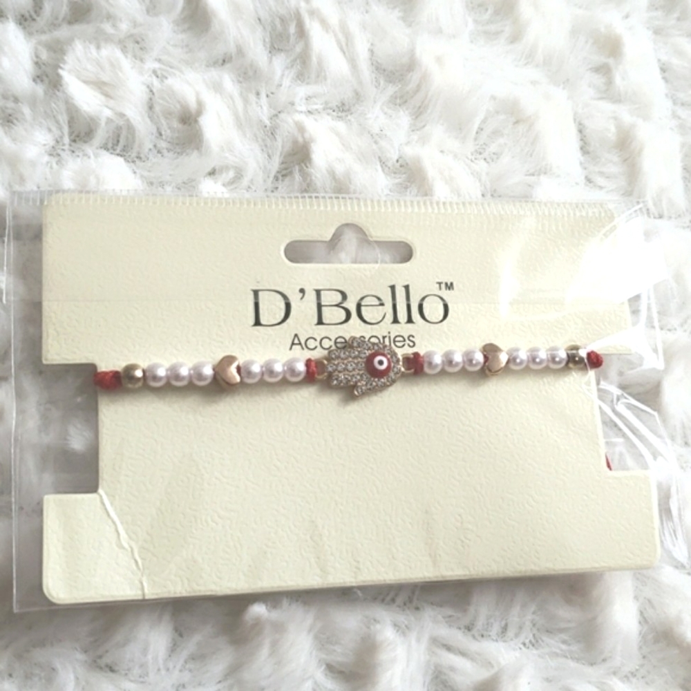 D'Bello Accessories evileye Bracelet tie Adjustable